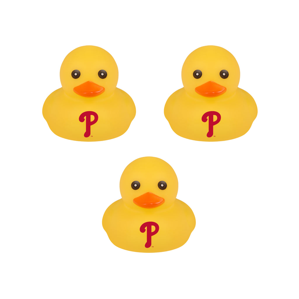Philadelphia Phillies 3 Pack Mini Vinyl Duck