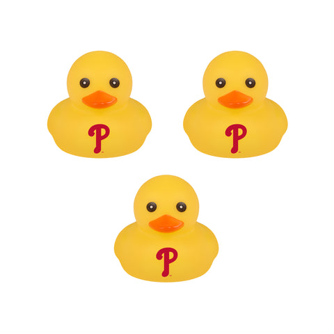Philadelphia Phillies 3 Pack Mini Vinyl Duck