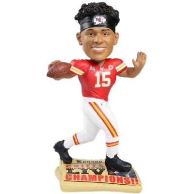 Kansas City Chiefs Super Bowl LVII Champions Newspaper Bobble Head