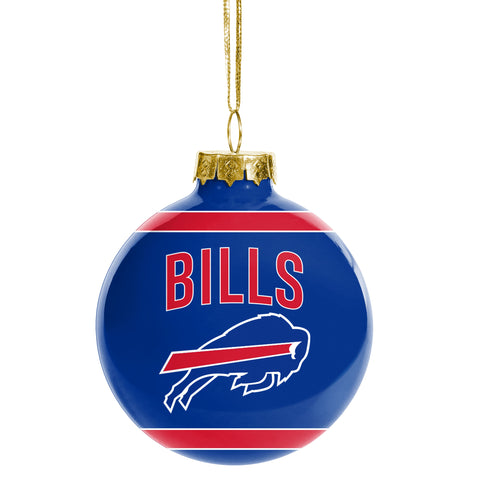 Buffalo Bills Glass Ball Ornament