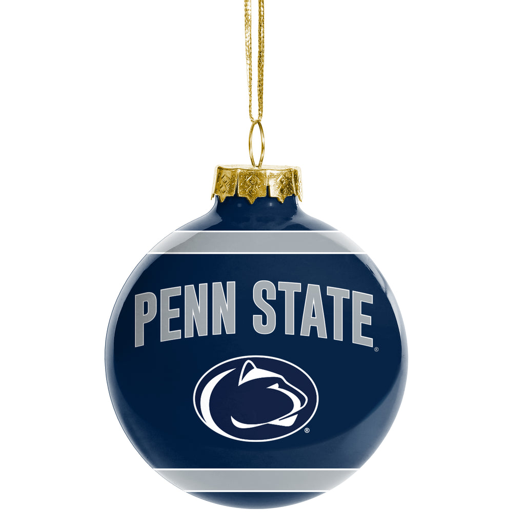 Penn State Nittany Lions Glass Ball Ornament