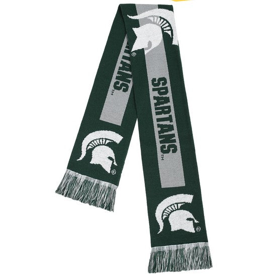 Michigan State Spartans Big Logo Scarf