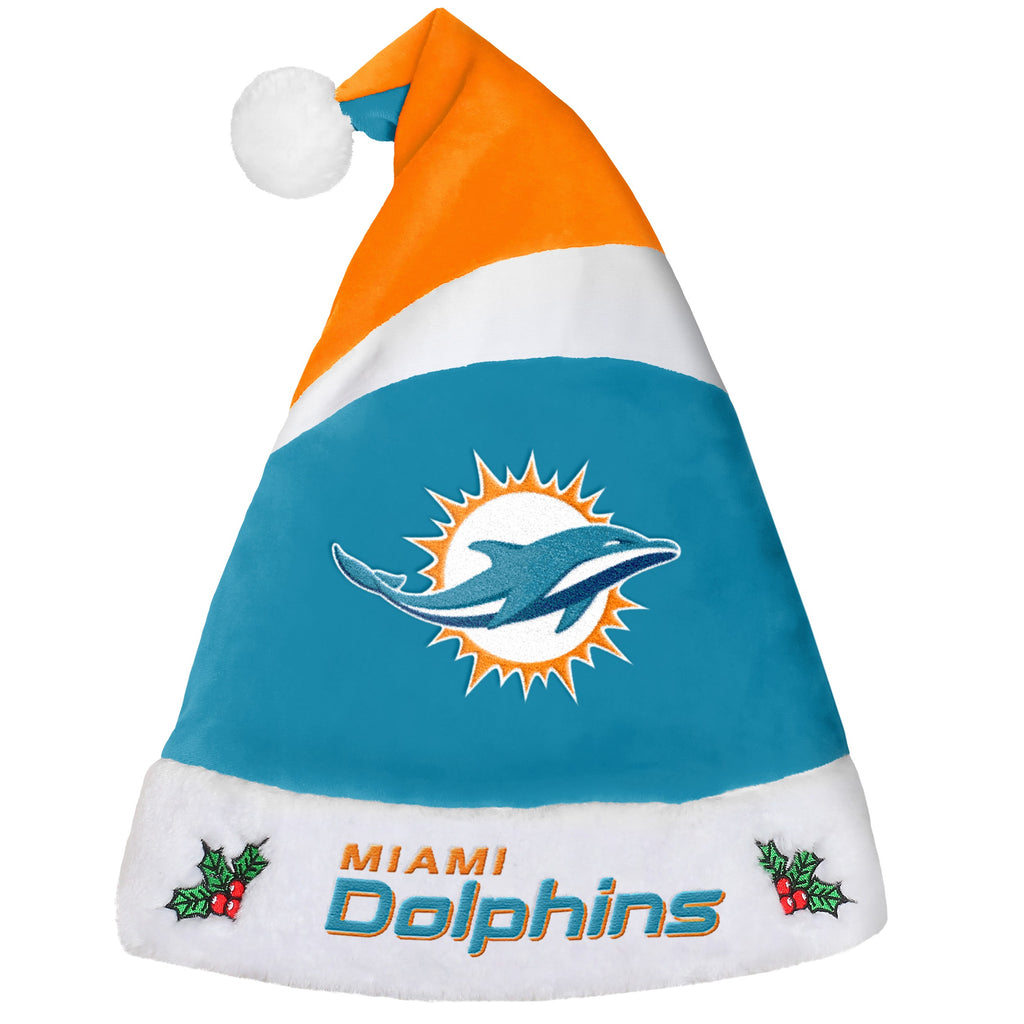 Miami Dolphins 2016 Basic Santa Hat