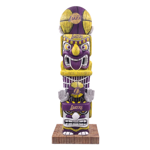 Los Angeles Lakers 16" Tiki Face Totem Pole Figurine