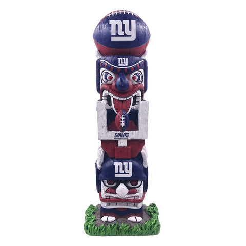 New York Giants 16" Tiki Face Totem Pole Figurine
