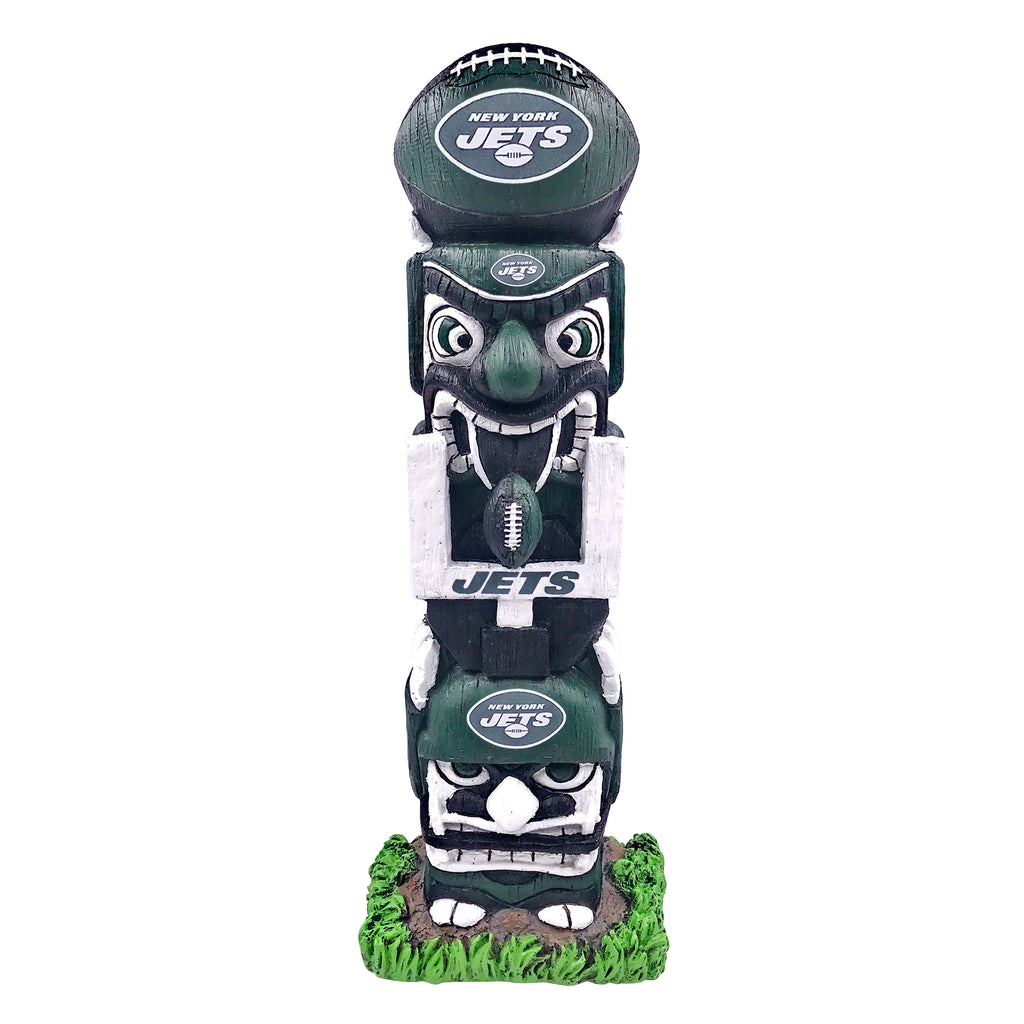 NFL New York Jets Tiki Face Totem Pole Figurine 16 deals