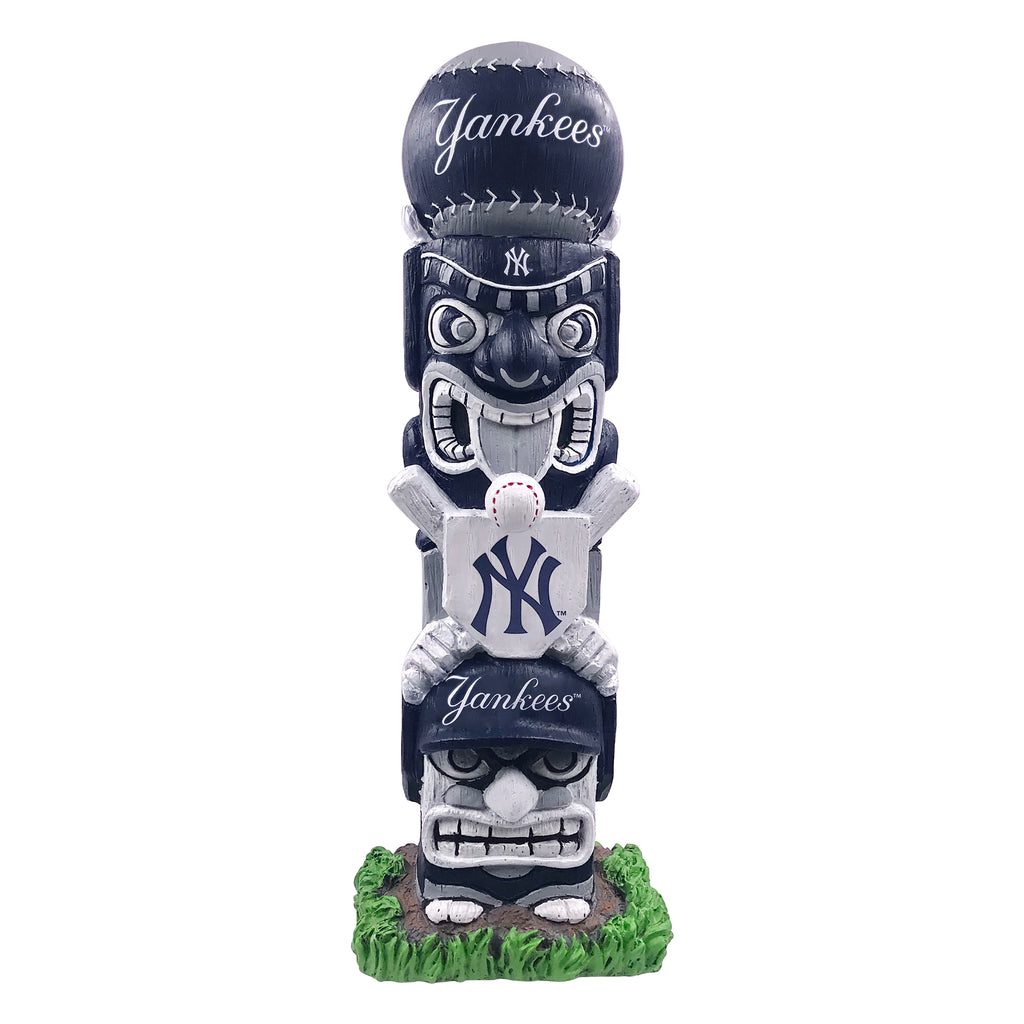 New York Yankees 16" Tiki Face Totem Pole Figurine