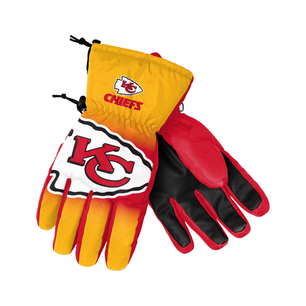 Kansas City Chiefs 1 Dozen Gradient Big Logo Insulated Gloves