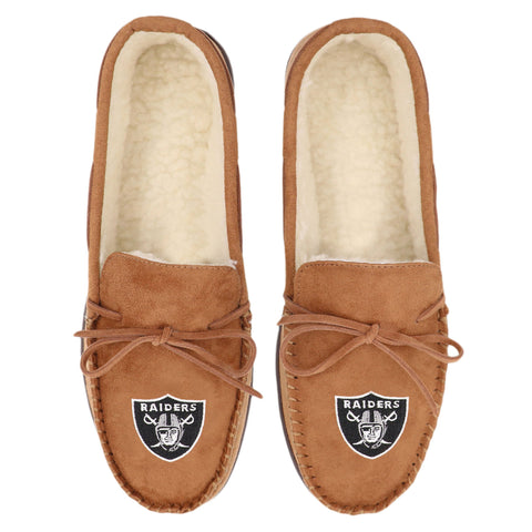 Las Vegas Raiders 1 Dozen Moccasin Slippers