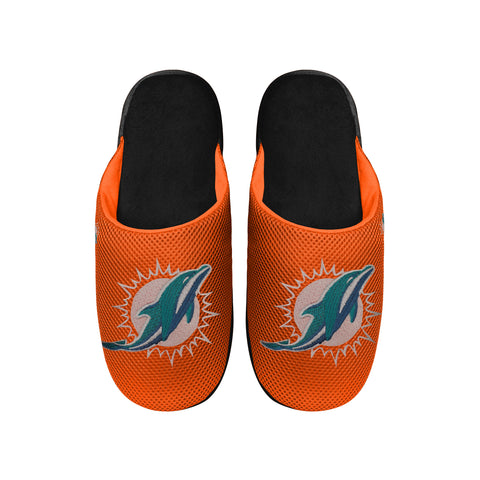 Miami Dolphins 1 Dozen Mesh Slide Slippers
