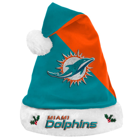 Miami Dolphins Basic Santa Hat