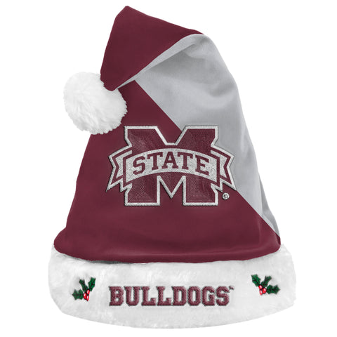 Mississippi State Bulldogs Basic Santa Hat