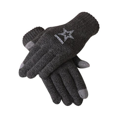 Dallas Cowboys Charcoal Gray Knit Glove