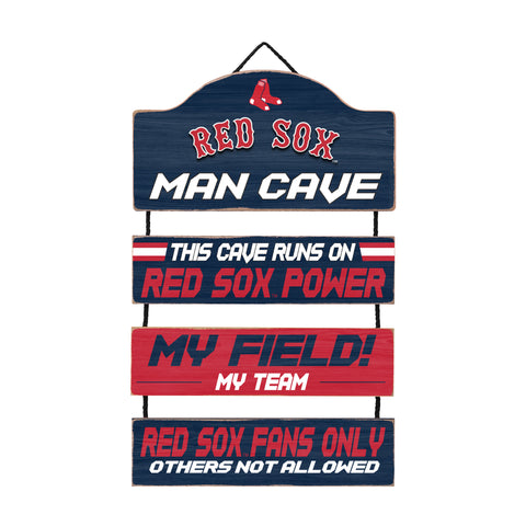 Boston Red Sox Man Cave Dangle Sign