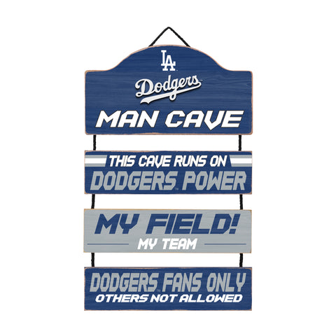 Los Angeles Dodgers Man Cave Dangle Sign