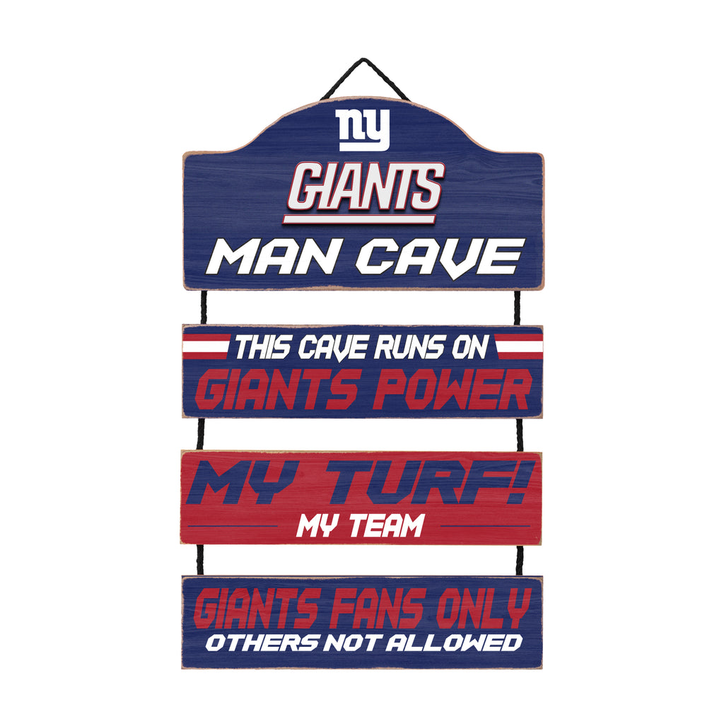 New York Giants Man Cave Dangle Sign