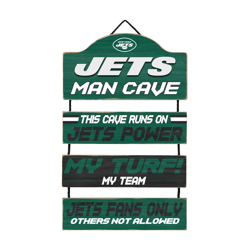 New York Jets Man Cave Dangle Sign