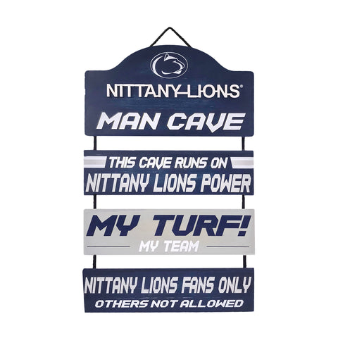 Penn State Nittany Lions Man Cave Dangle Sign