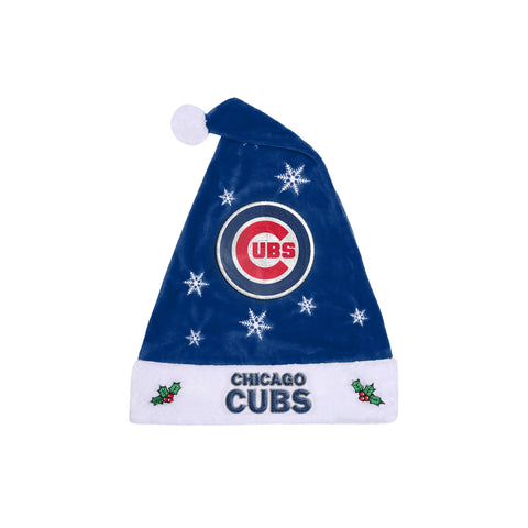 Chicago Cubs Embroidered Santa Hat