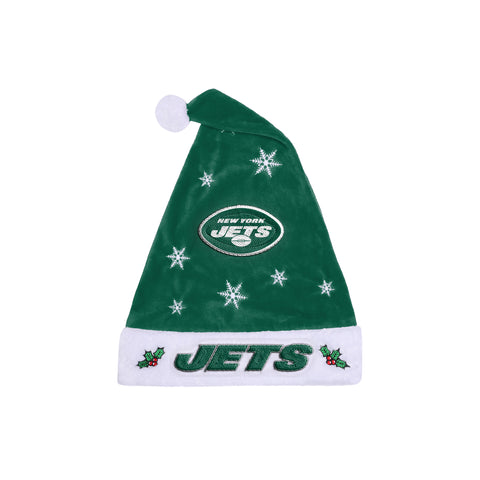 New York Jets Embroidered Santa Hat