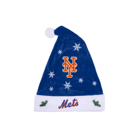 New York Mets Embroidered Santa Hat