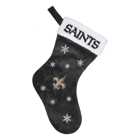 New Orleans Saints Embroidered Stocking