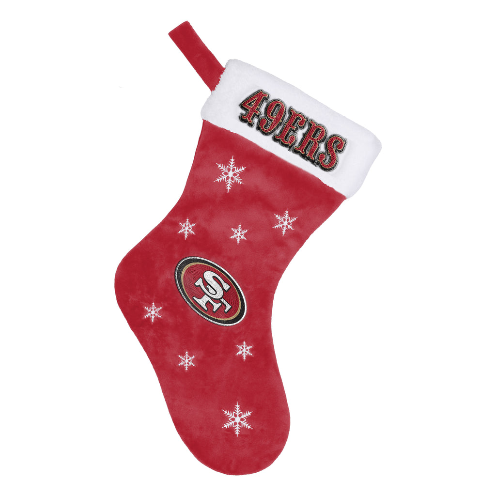 San Francisco 49ers Embroidered Stocking