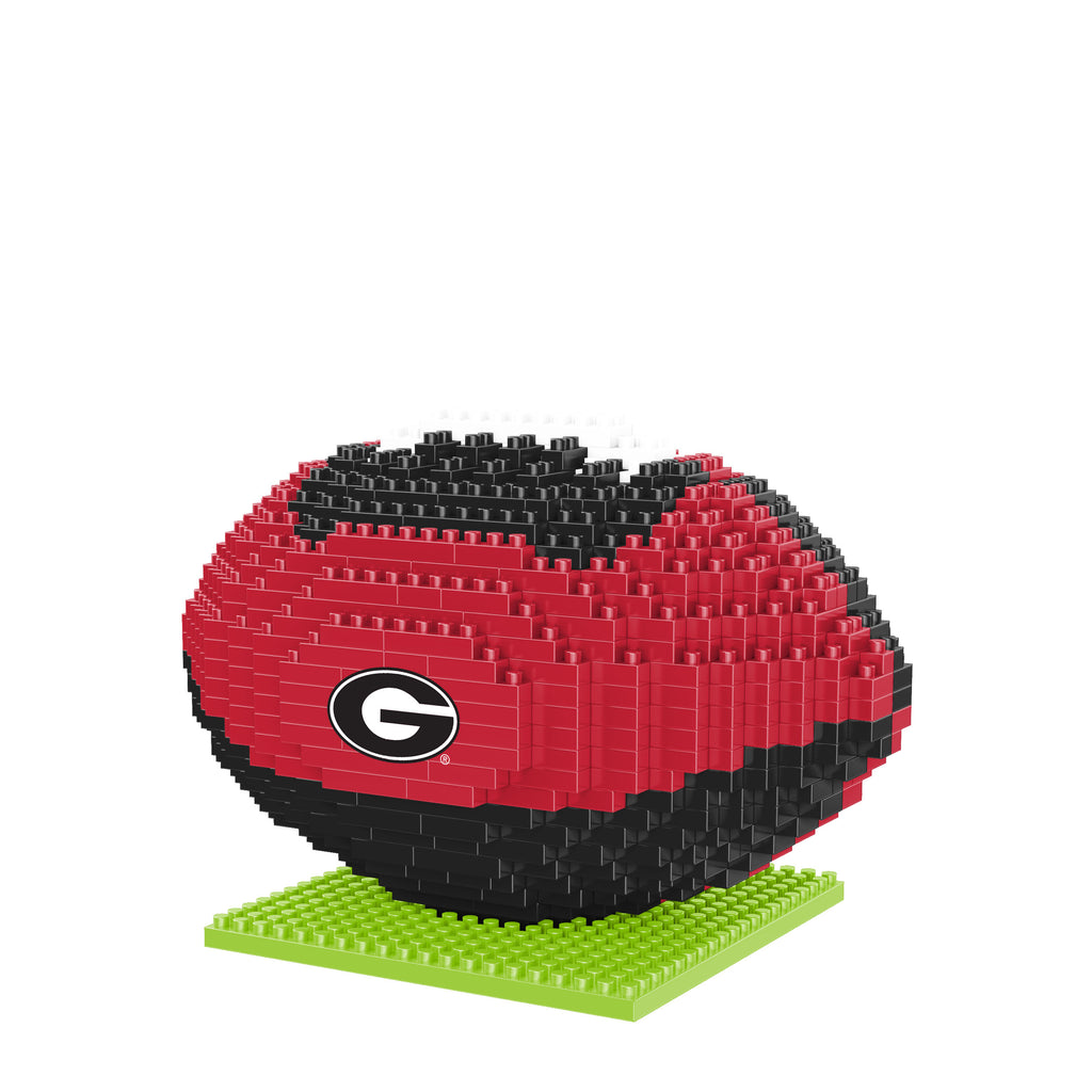 Georgia Bulldogs 3D Football Puzzle BRXLZ