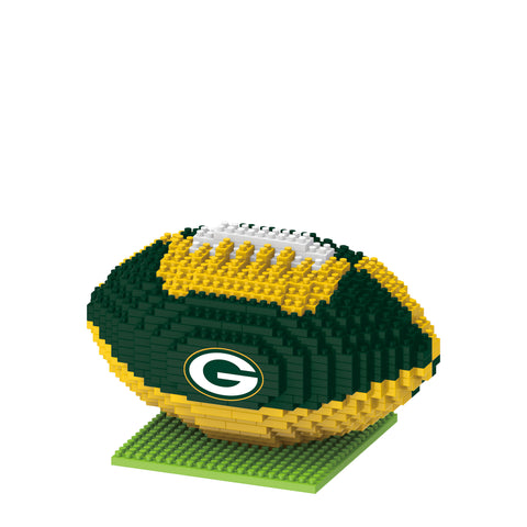 Green Bay Packers 3D Football Puzzle BRXLZ
