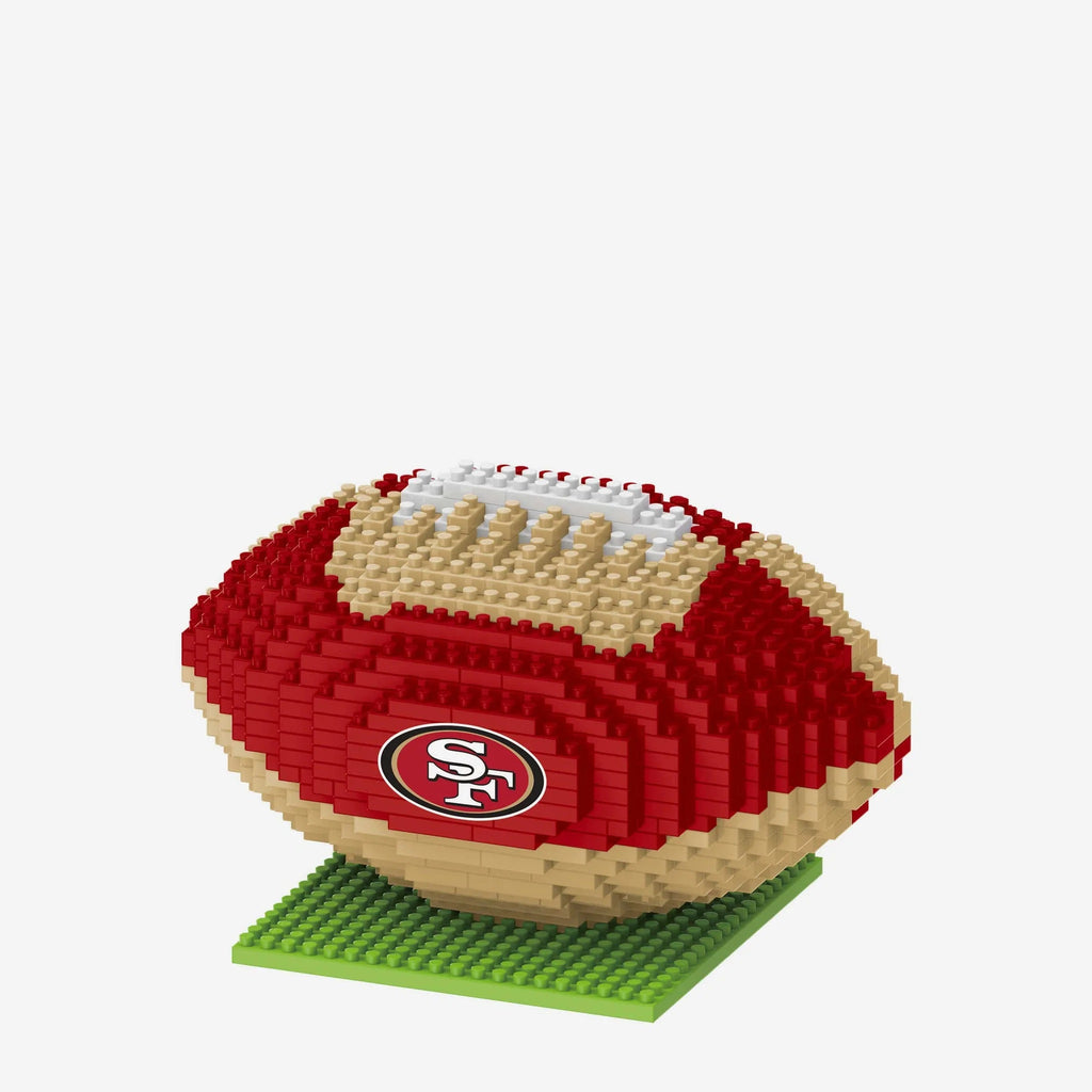San Francisco 49ers 3D Football Puzzle BRXLZ