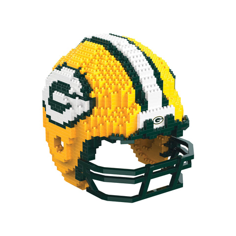 Green Bay Packers 3D BRXLZ Helmet Puzzle