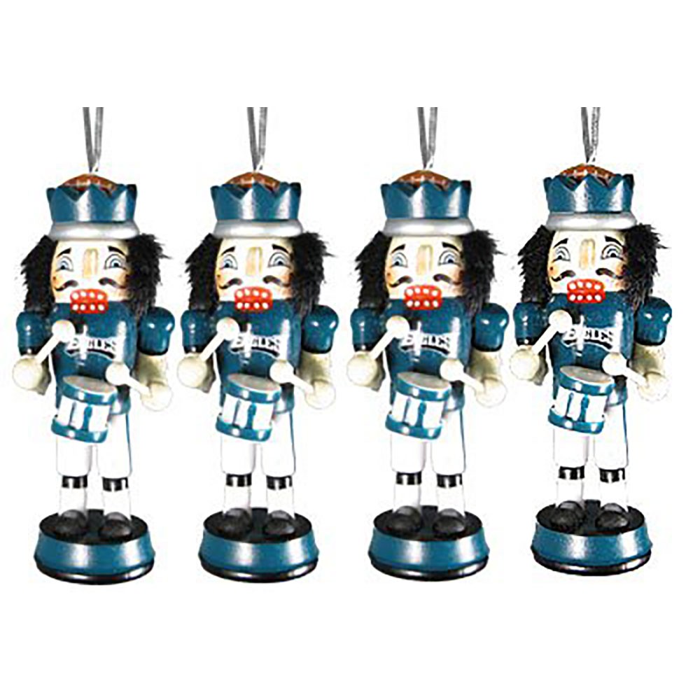 Philadelphia Eagles 4 Pack Nutcracker Ornament