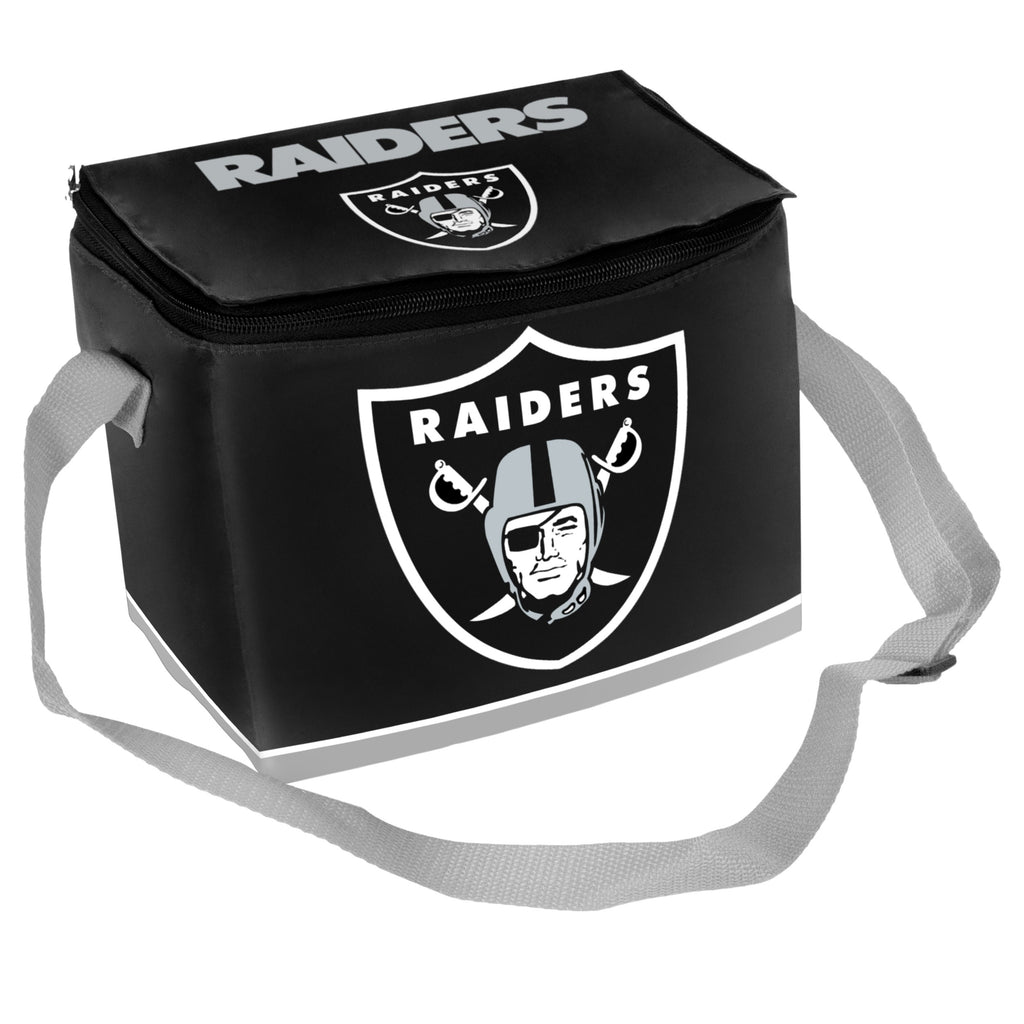 Oakland Raiders 6-Pack Big Logo Insulated Lunch Bag