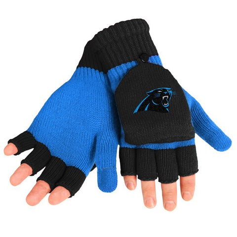 Carolina Panthers Big Logo Flip Top Glove