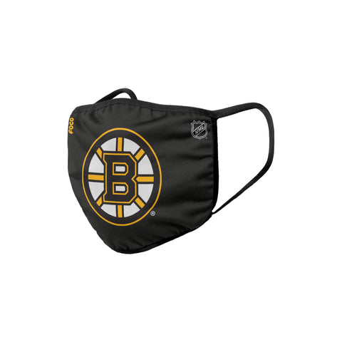 Boston Bruins Solid Big Logo Face Cover Mask