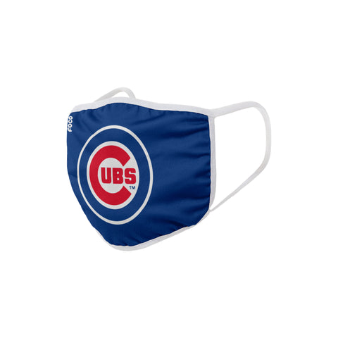 Chicago Cubs Solid Big Logo Face Cover Mask