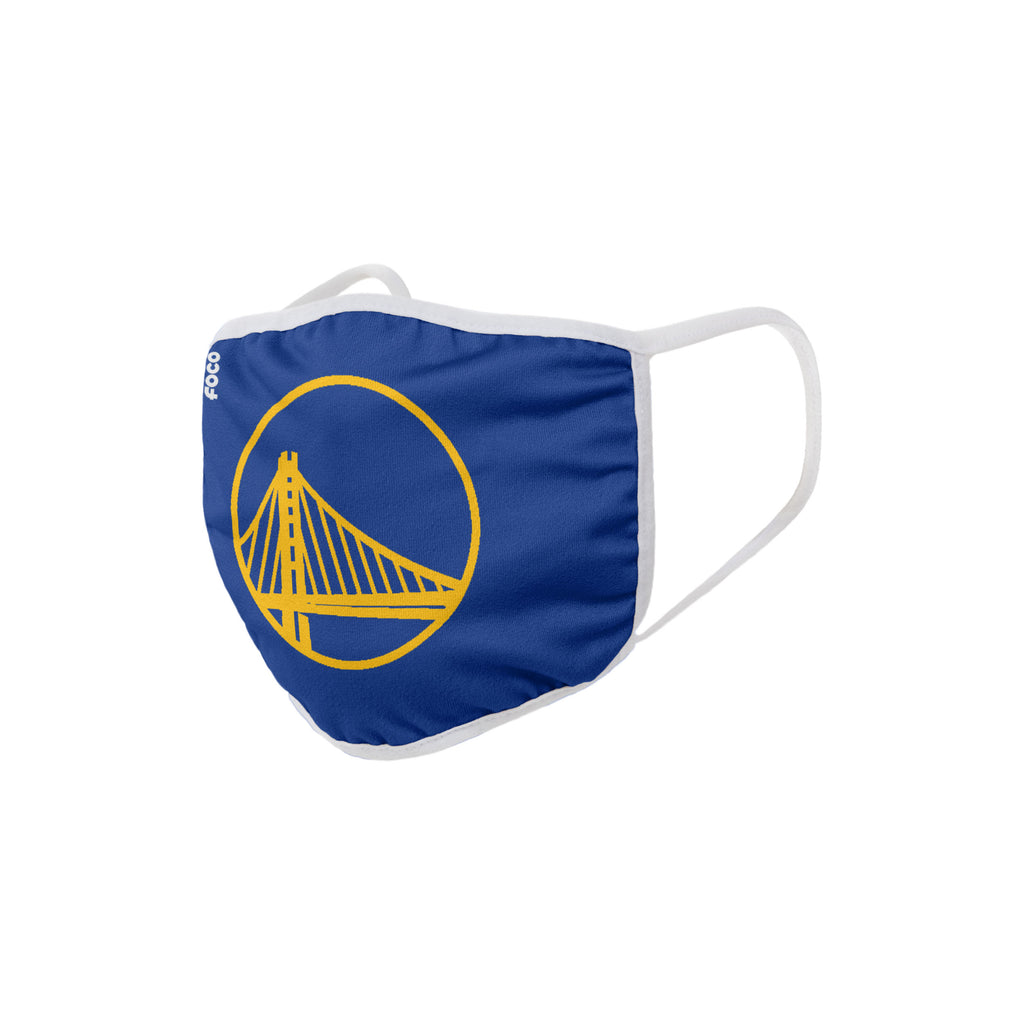 Golden State Warriors Solid Big Logo Face Cover Mask