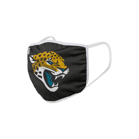 Jacksonville Jaguars Solid Big Logo Face Cover Mask