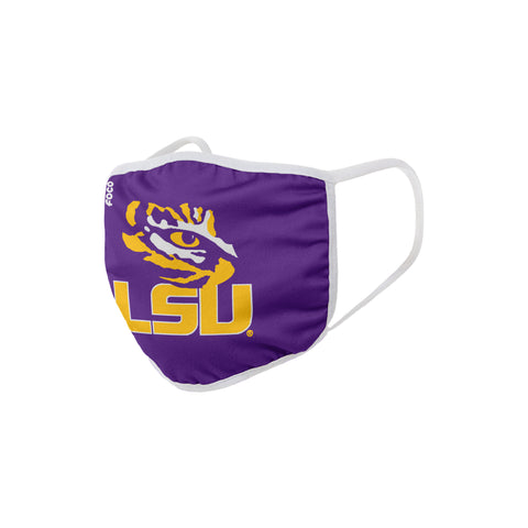 LSU Tigers Solid Big Logo Face Cover Mask
