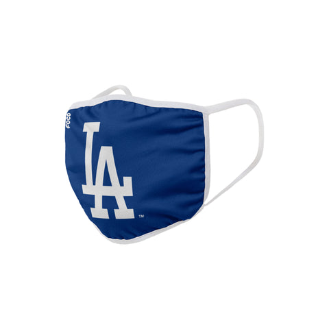 Los Angeles Dodgers Solid Big Logo Face Cover Mask