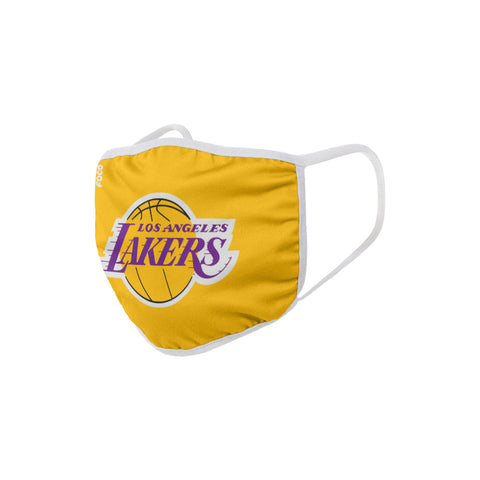 Los Angeles Lakers Solid Big Logo Face Cover Mask