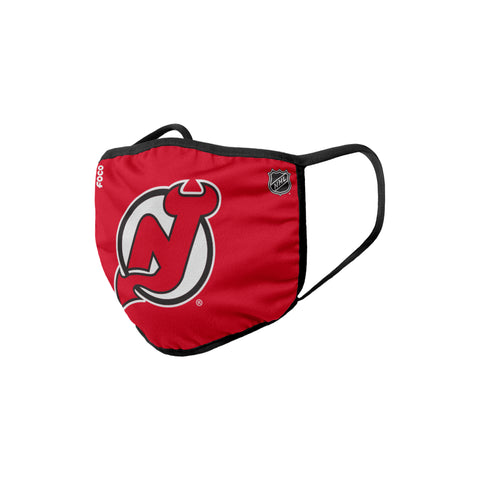 New Jersey Devils Solid Big Logo Face Cover Mask
