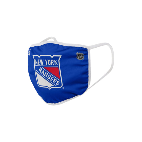 New York Rangers Solid Big Logo Face Cover Mask