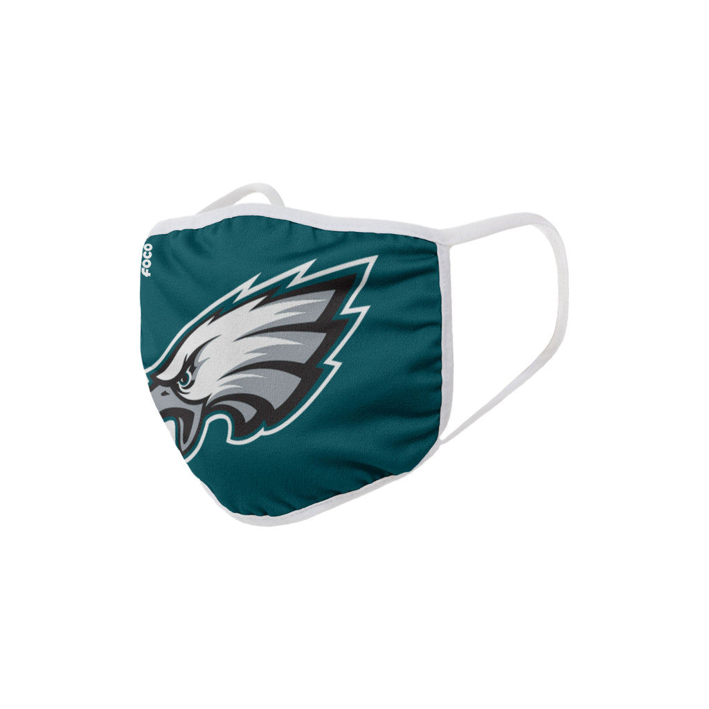 Philadelphia Eagles Solid Big Logo Face Cover Mask
