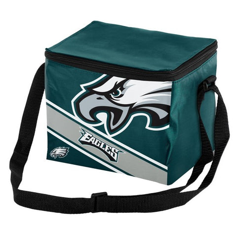 Philadelphia Eagles Big Logo with Stripe 6 Pack Lunch Bag