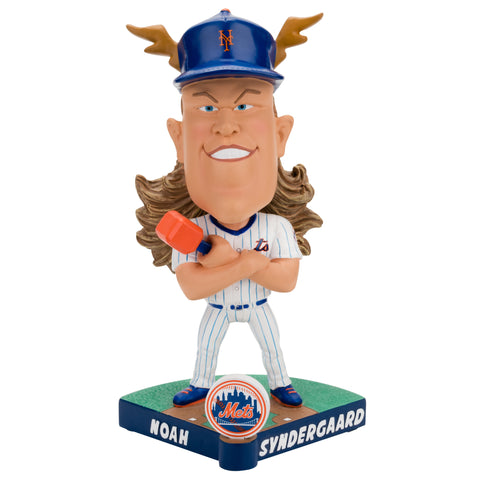 New York Mets Noah Syndergaard Caricature Bobble Head