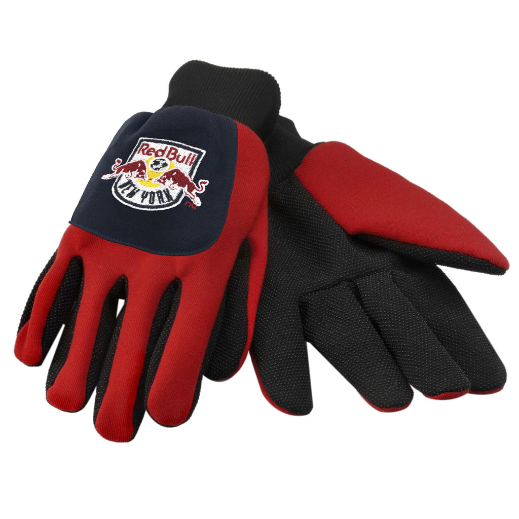 New York Red Bulls Color Block Utility Gloves
