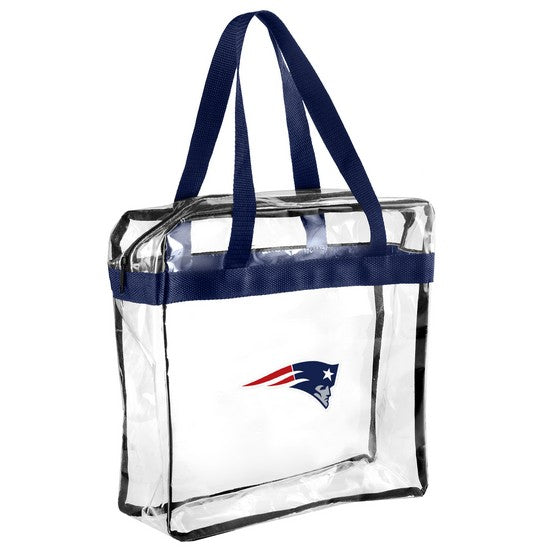 New England Patriots Clear Messenger Bag