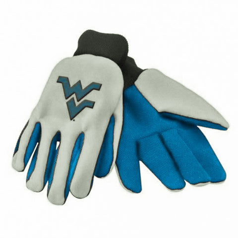 West Virginia Mountaineers Colored Palm Gloves