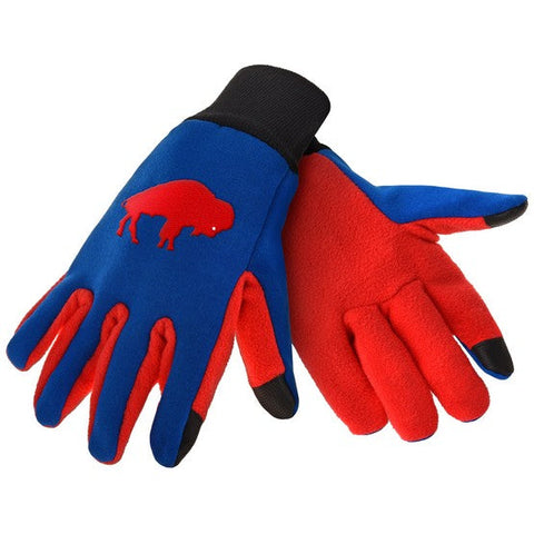 Buffalo Bills Retro Color Texting Gloves